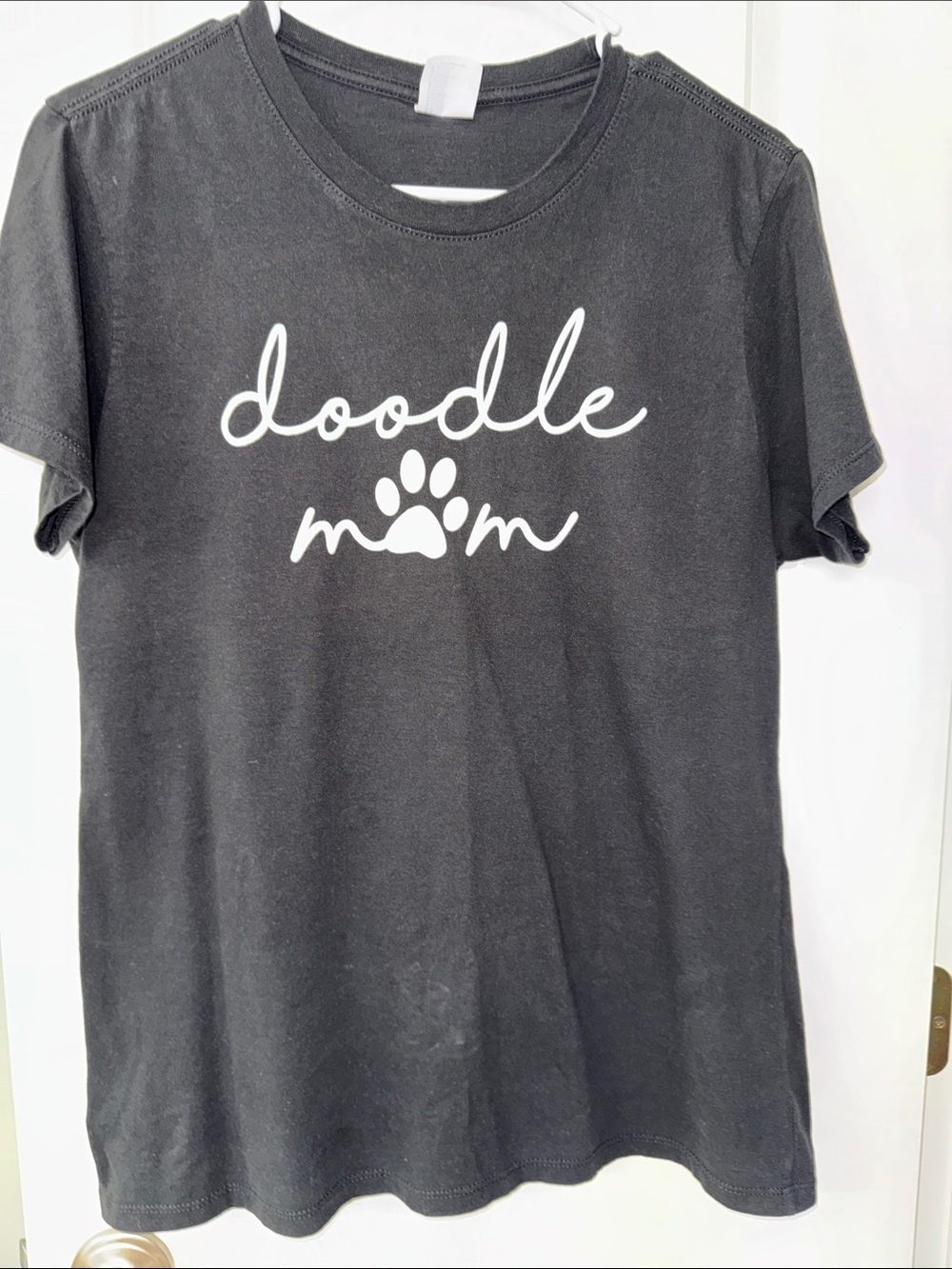 Doodle Mom Short Sleeve Tee - Black